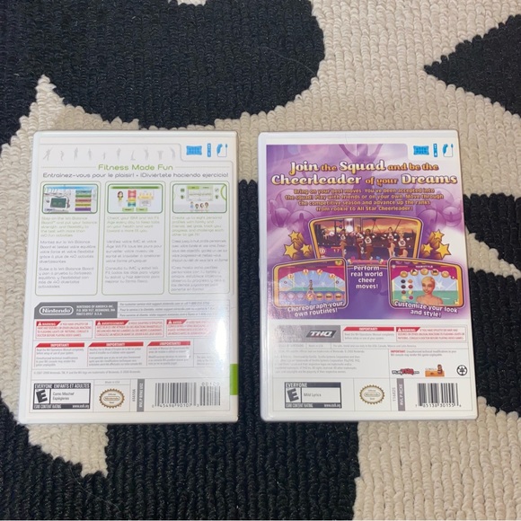 All-Star Cheer Squad and Wii Fit lot - Picture 4 of 4